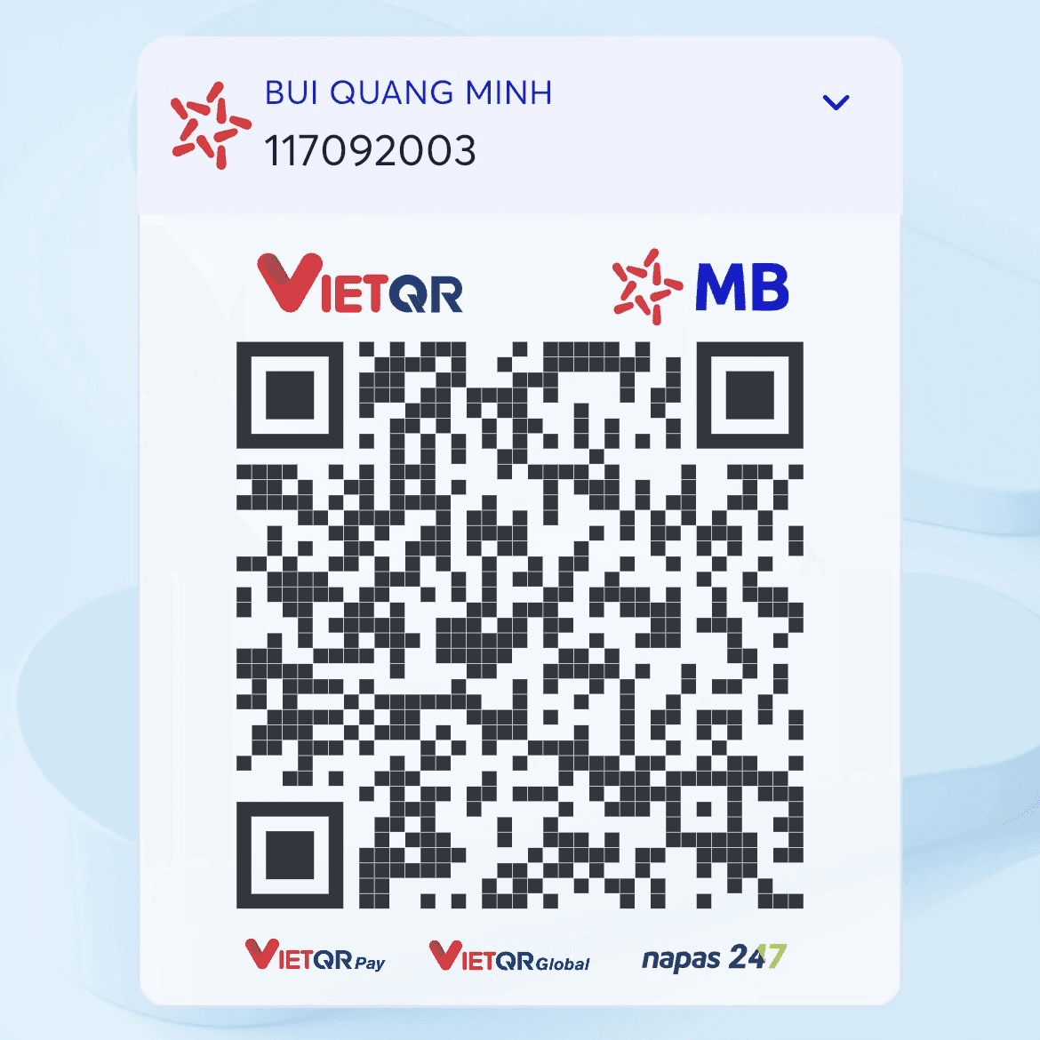 MB BANK QR