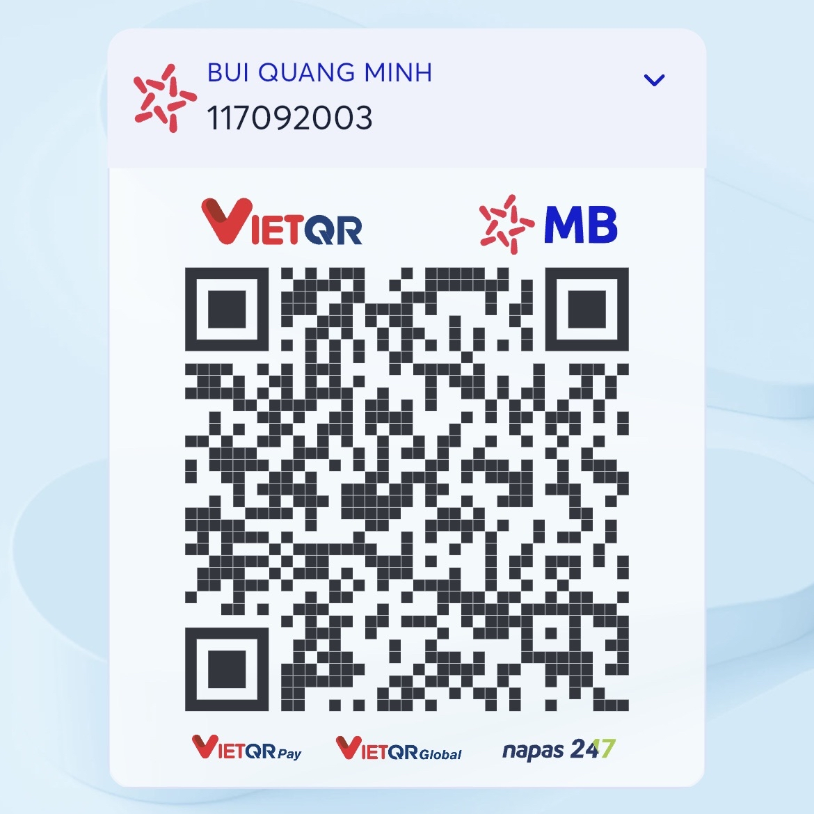 MB BANK QR